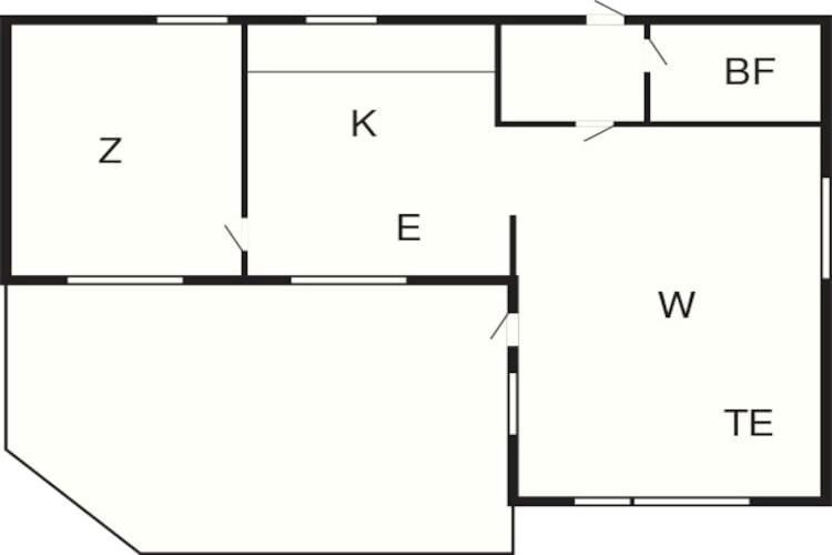 One-Bedroom Holiday Home In Frei Exterior photo